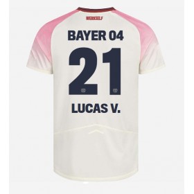 Bayer Leverkusen Lucas Vazquez #21 Borta Kläder 2025-26 Kortärmad